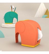 Desktop Modern Elephant Creative Storage Paper Extraction Box Multifunctional